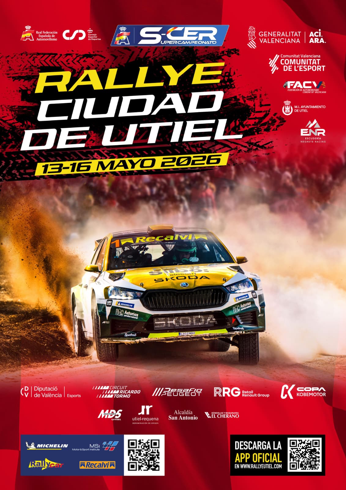 Presentación oficial del cartel del Rallye Ciudad de Utiel